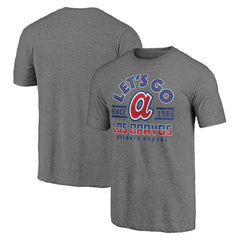 Atlanta Braves Hometown Collection The Bravos Tri-Blend T-Shirt - MLB