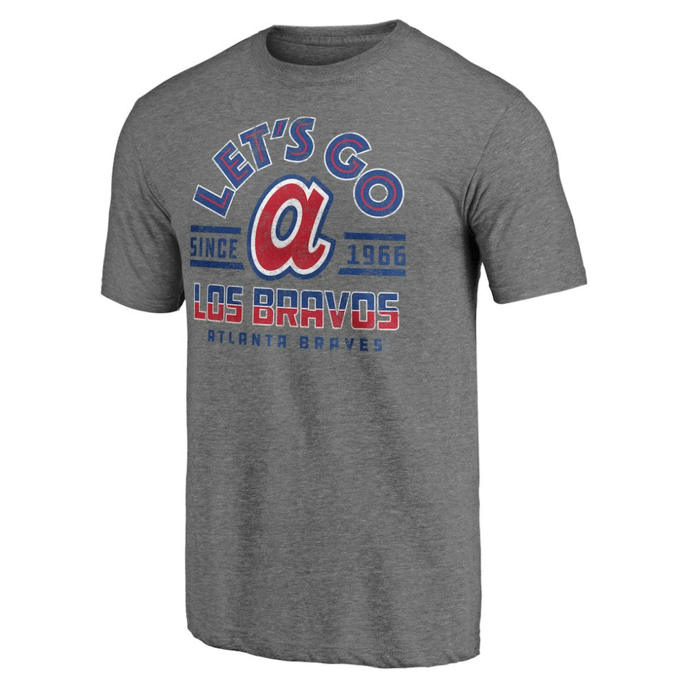 Atlanta Braves Hometown Collection The Bravos Tri-Blend T-Shirt - MLB