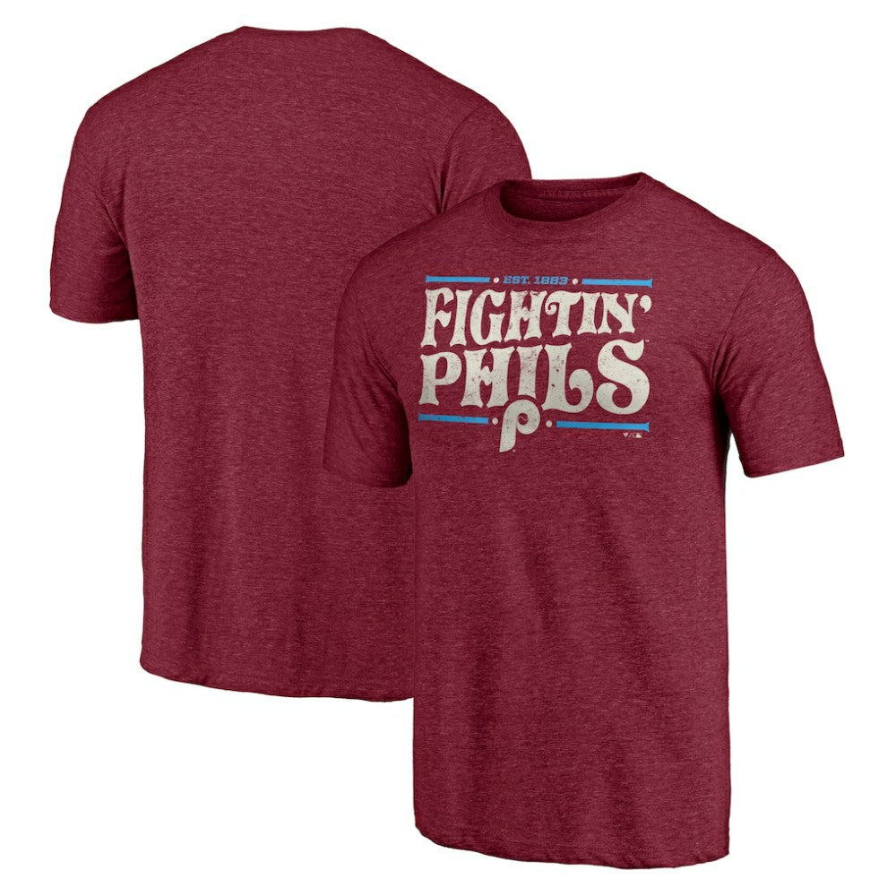 Philadelphia Phillies Hometown Collection Fightin' Phils Tri-Blend T-Shirt - MLB
