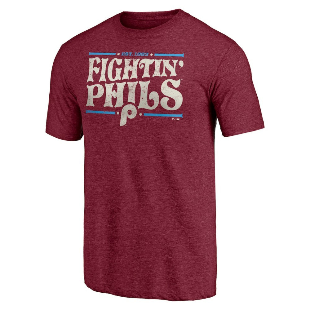 Philadelphia Phillies Hometown Collection Fightin' Phils Tri-Blend T-Shirt - MLB