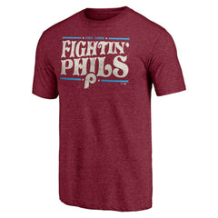 Philadelphia Phillies Hometown Collection Fightin' Phils Tri-Blend T-Shirt - MLB