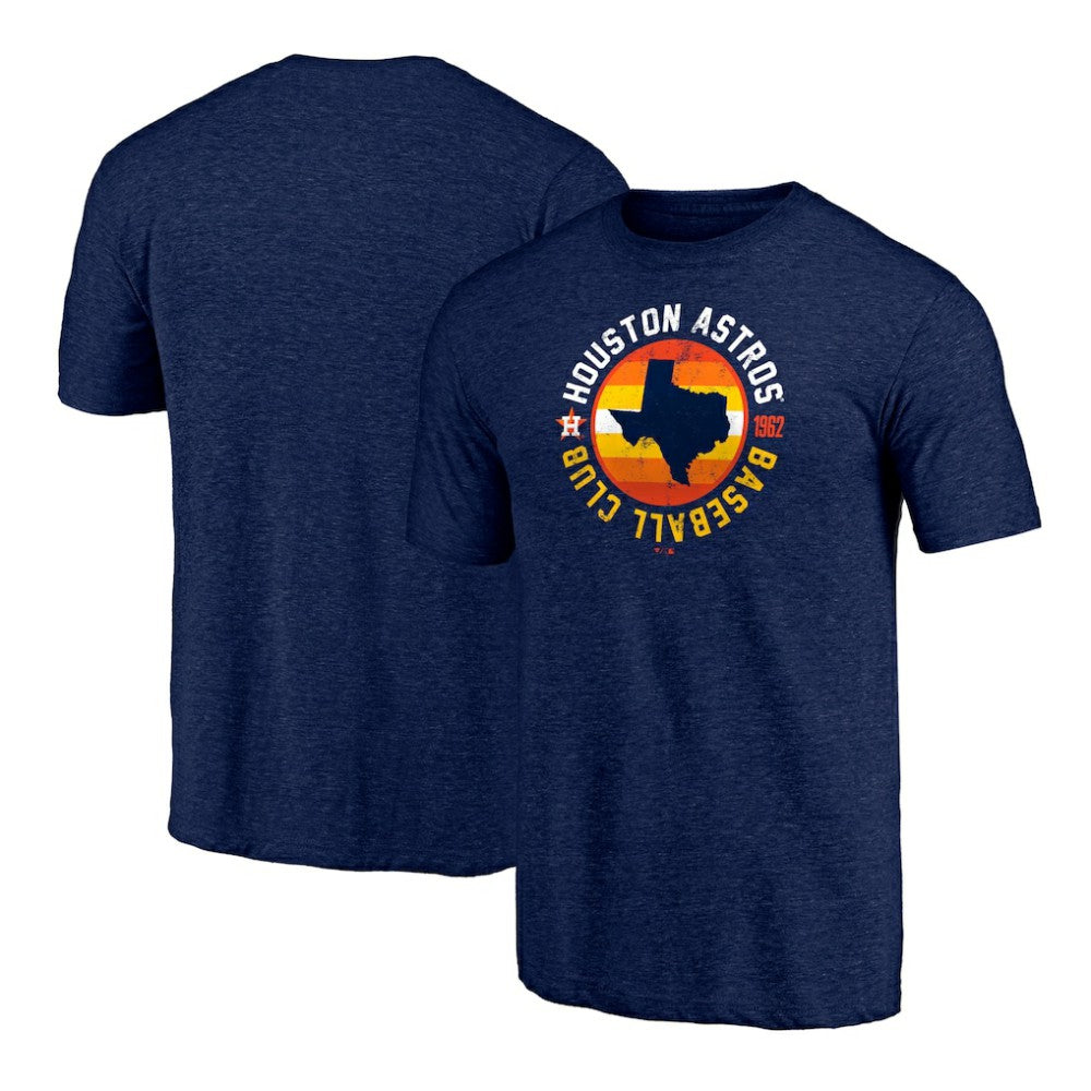 Houston Astros Hometown Collection Texas Seal Tri-Blend T-Shirt - MLB