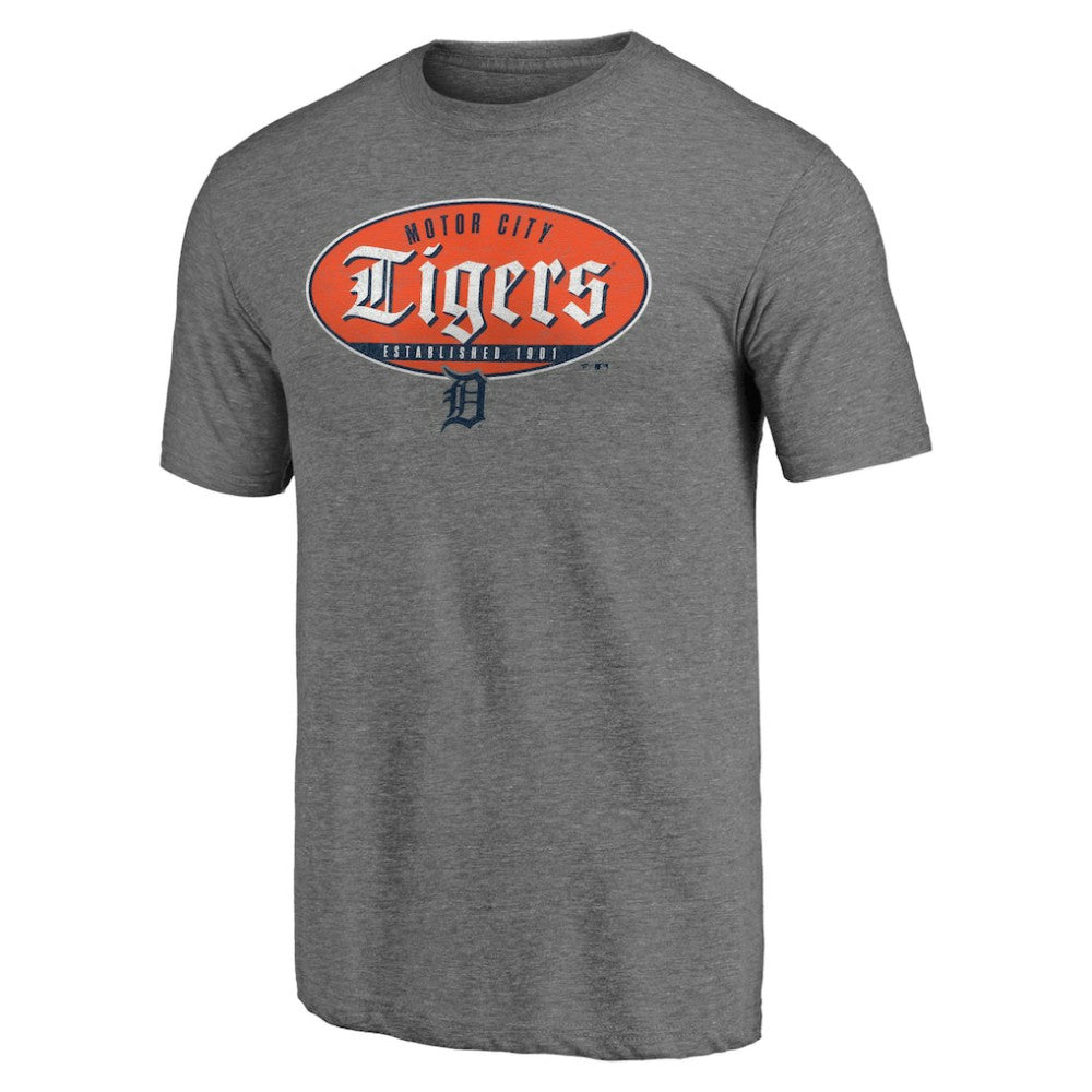 Detroit Tigers Hometown Collection Oil Can Tri-Blend T-Shirt - MLB