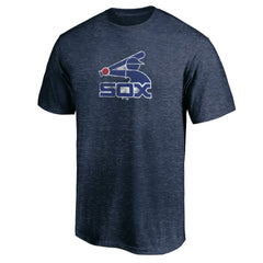 Chicago White Sox Cooperstown Collection Throwback Logo Tri-Blend T-Shirt - MLB