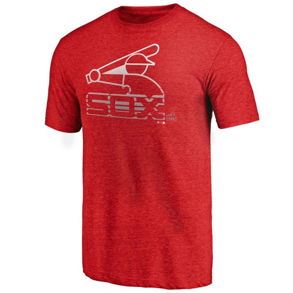 Chicago White Sox Cooperstown Collection Logo Tri-Blend T-Shirt - MLB