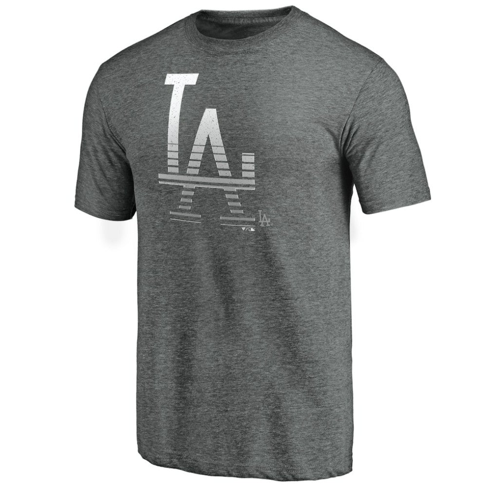 Los Angeles Dodgers Cooperstown Collection Logo Tri-Blend T-Shirt - MLB