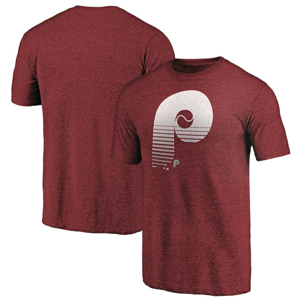 Philadelphia Phillies Cooperstown Collection Logo Tri-Blend T-Shirt - MLB