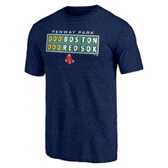 Boston Red Sox Hometown Collection Scoreboard Tri-Blend T-Shirt - MLB
