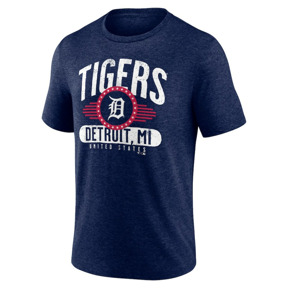 Detroit Tigers Badge of Honor Tri-Blend T-Shirt - MLB