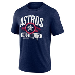 Houston Astros Badge of Honor Tri-Blend T-Shirt - MLB