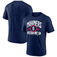 Seattle Mariners Badge of Honor Tri-Blend T-Shirt - MLB