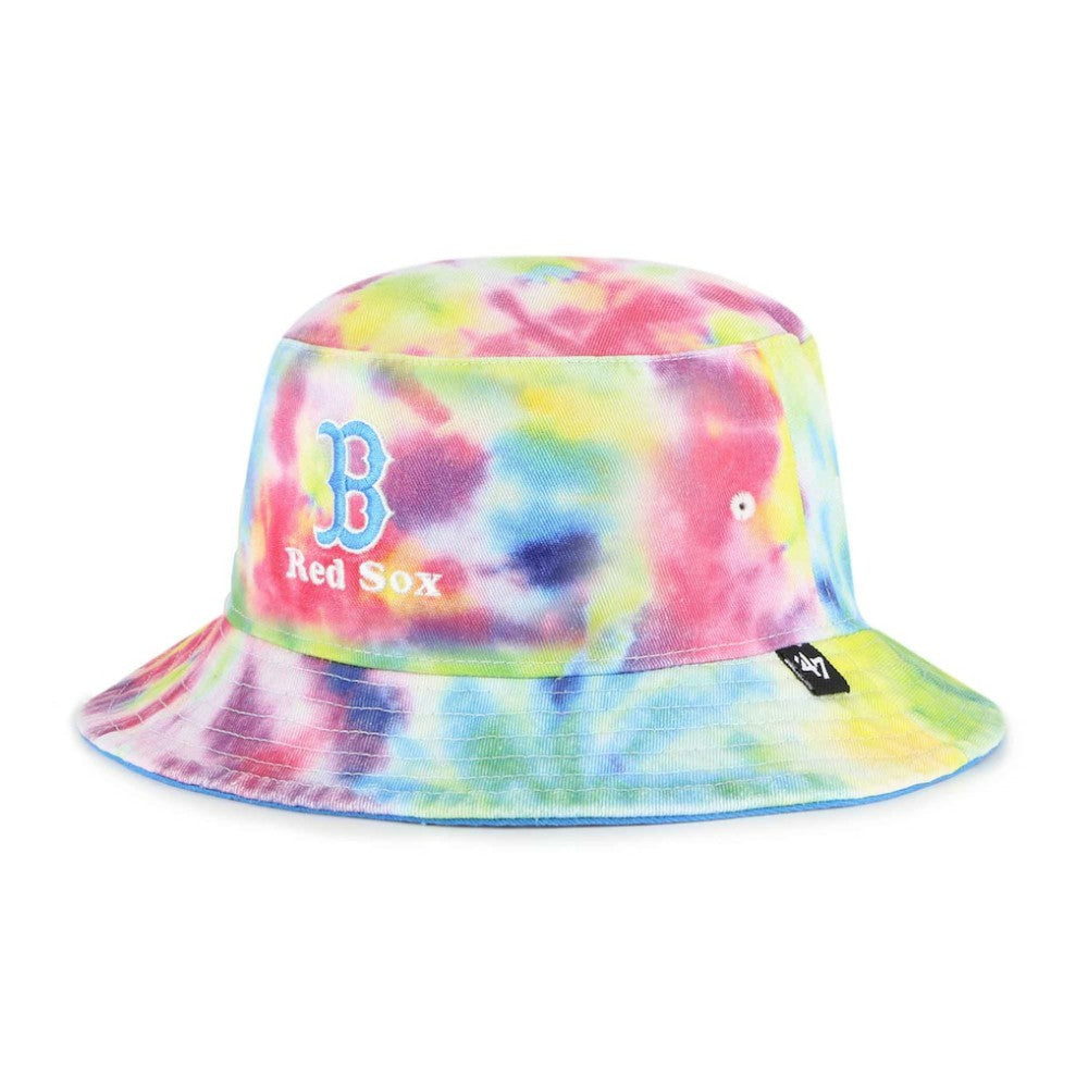Boston Red Sox '47 Spectral Tie-Dye Bucket Hat Hats - MLB