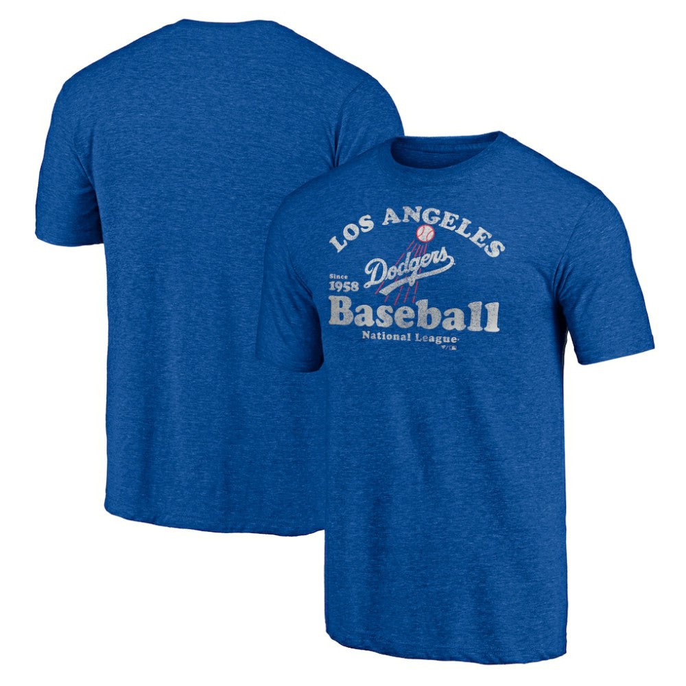 Los Angeles Dodgers Cooperstown Collection Our Game Tri-Blend T-Shirt - MLB