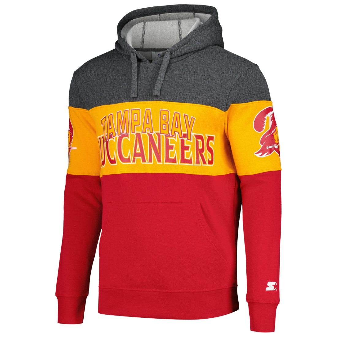 Tampa Bay Buccaneers Starter Extreme Pullover Hoodie Red/Orange | NFL