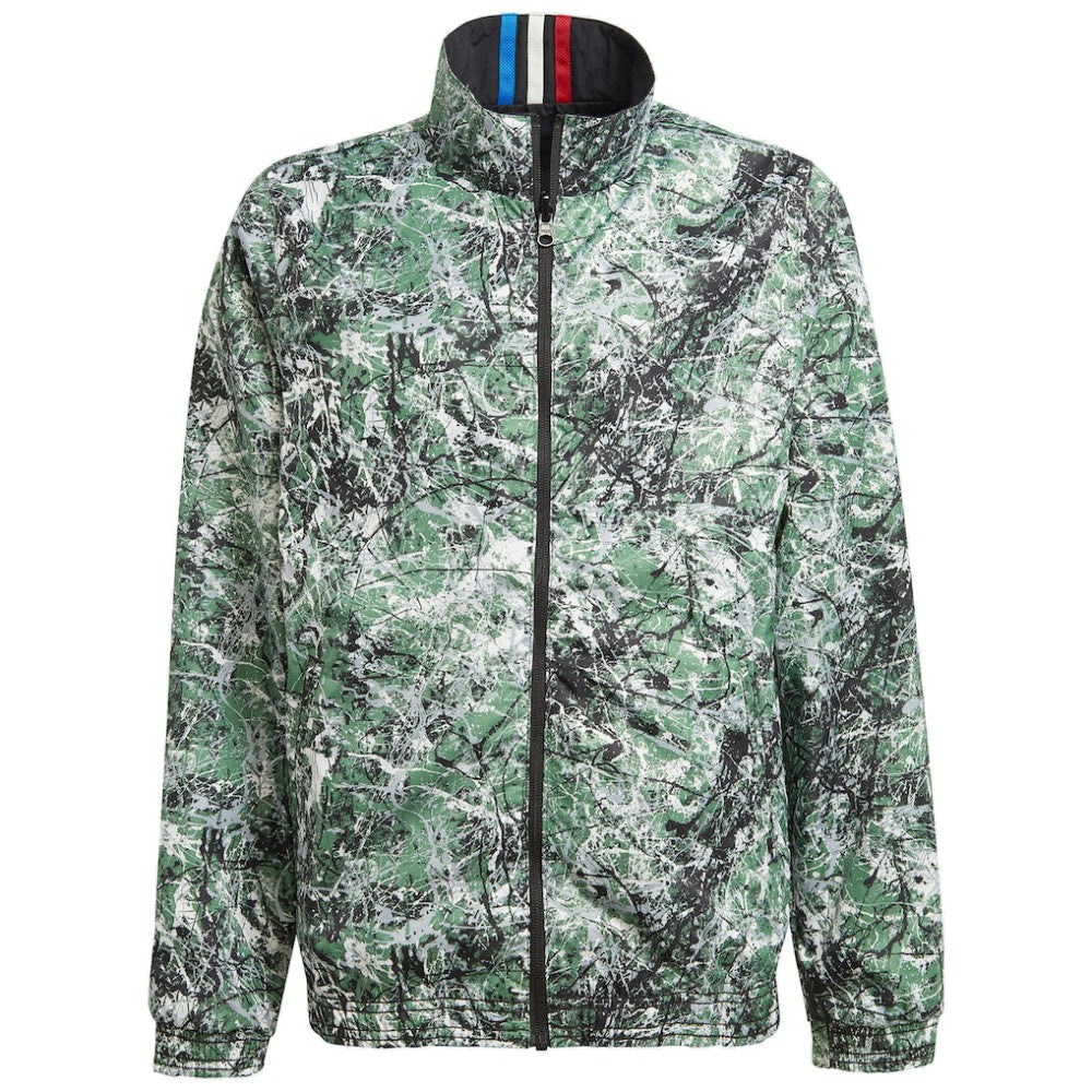 Manchester United x Stone Roses Originals Youth 2023/24 Reversible Anthem Full-Zip Jacket Black | Adidas Online