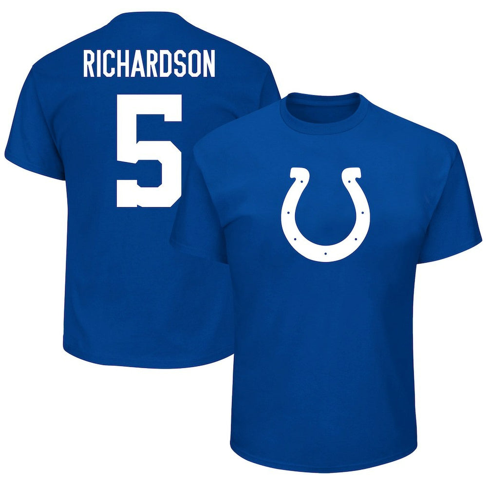 Anthony Richardson Indianapolis Colts Big & Tall Player Name & Number T-Shirt Royal | Fanatics