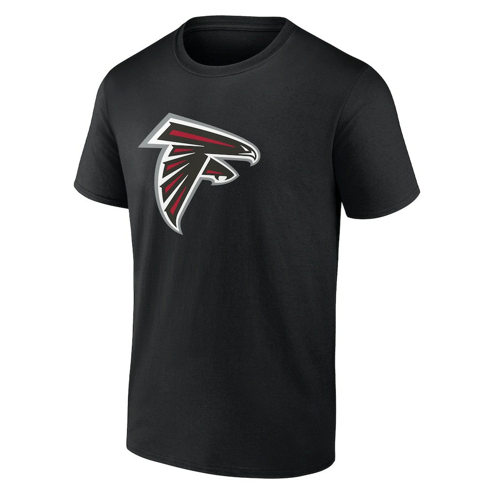 Bijan Robinson Atlanta Falcons Icon Name & Number T-Shirt Black | Fanatics