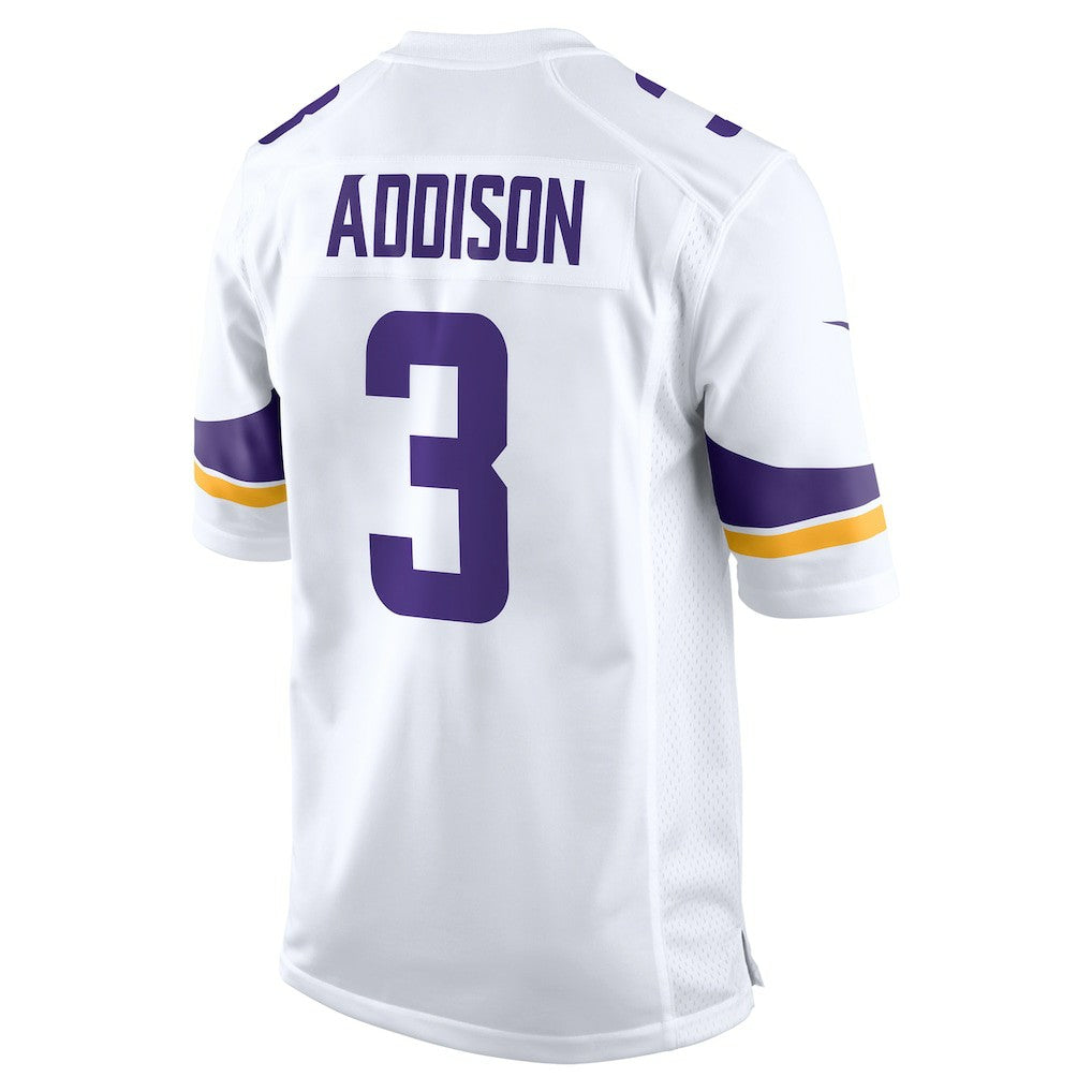 Jordan Addison Minnesota Vikings Away Game Jersey White | Nike for Sale