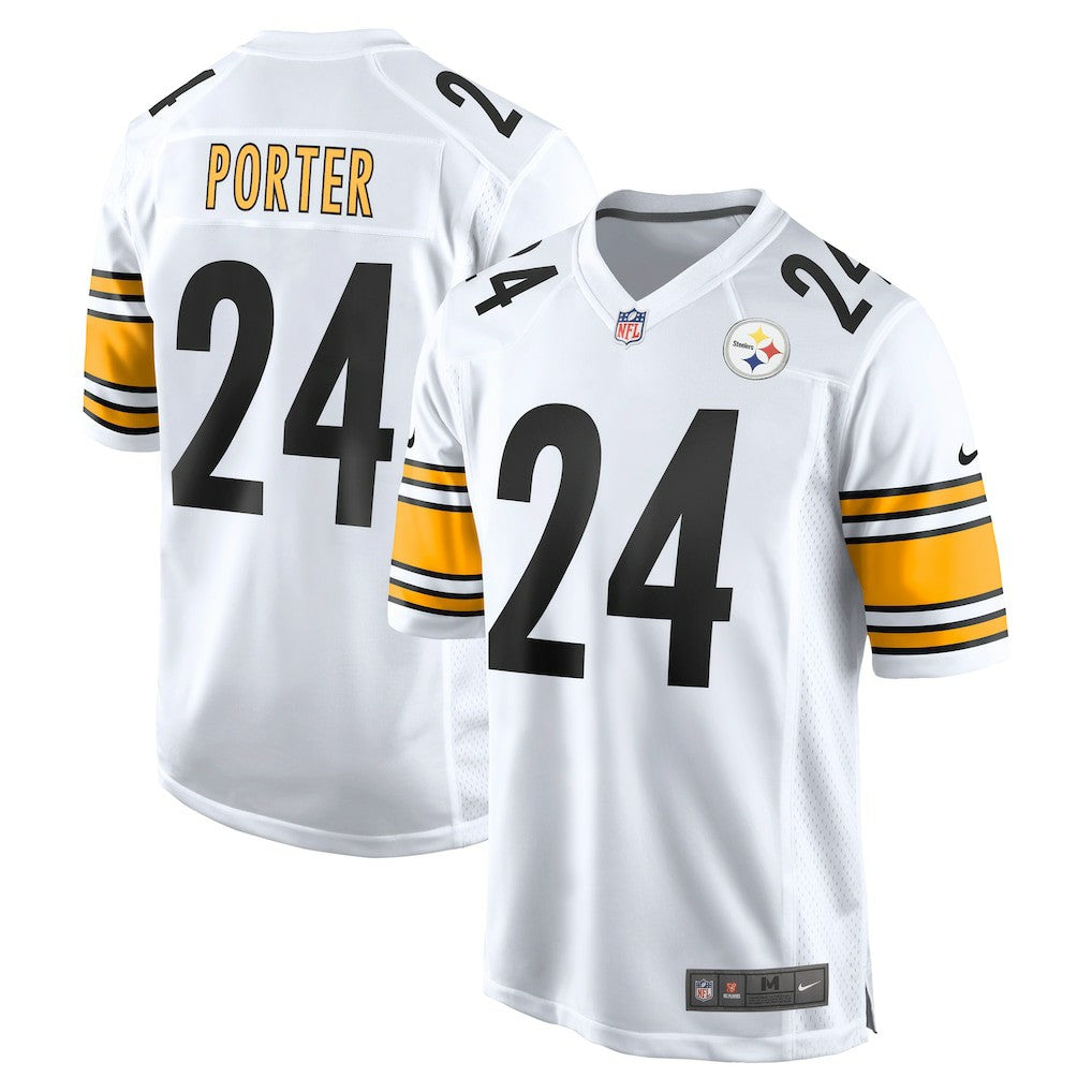 Joey Porter Jr. Pittsburgh Steelers Away Game Jersey White | Nike for Sale