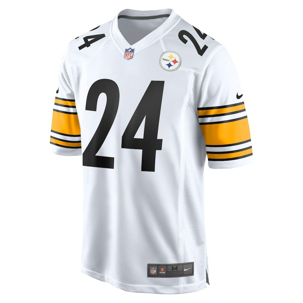 Joey Porter Jr. Pittsburgh Steelers Away Game Jersey White | Nike for Sale