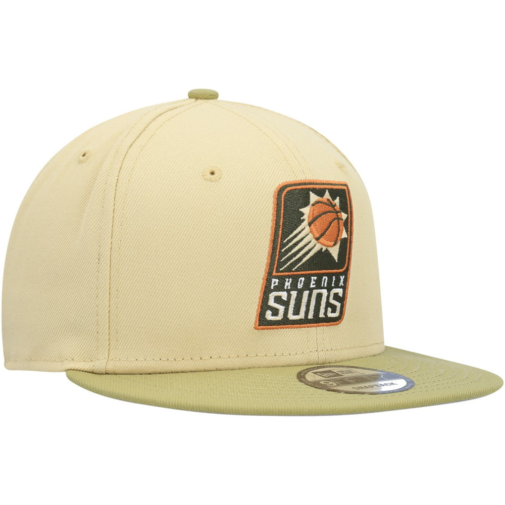 Phoenix Suns Green Collection Repreve 9FIFTY Snapback Hat Khaki/Tan - NBA