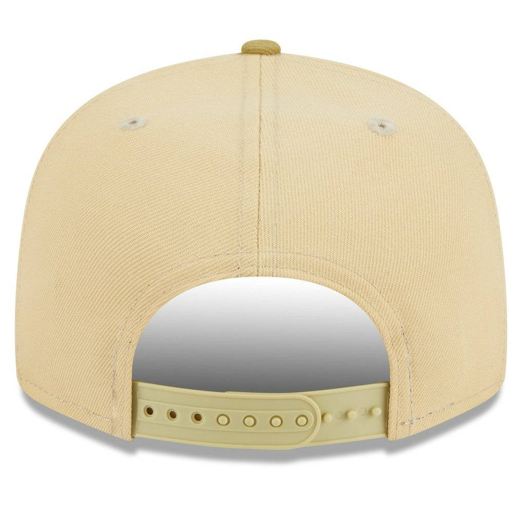 Philadelphia 76ers Green Collection Repreve 9FIFTY Snapback Hat Khaki/Tan - NBA
