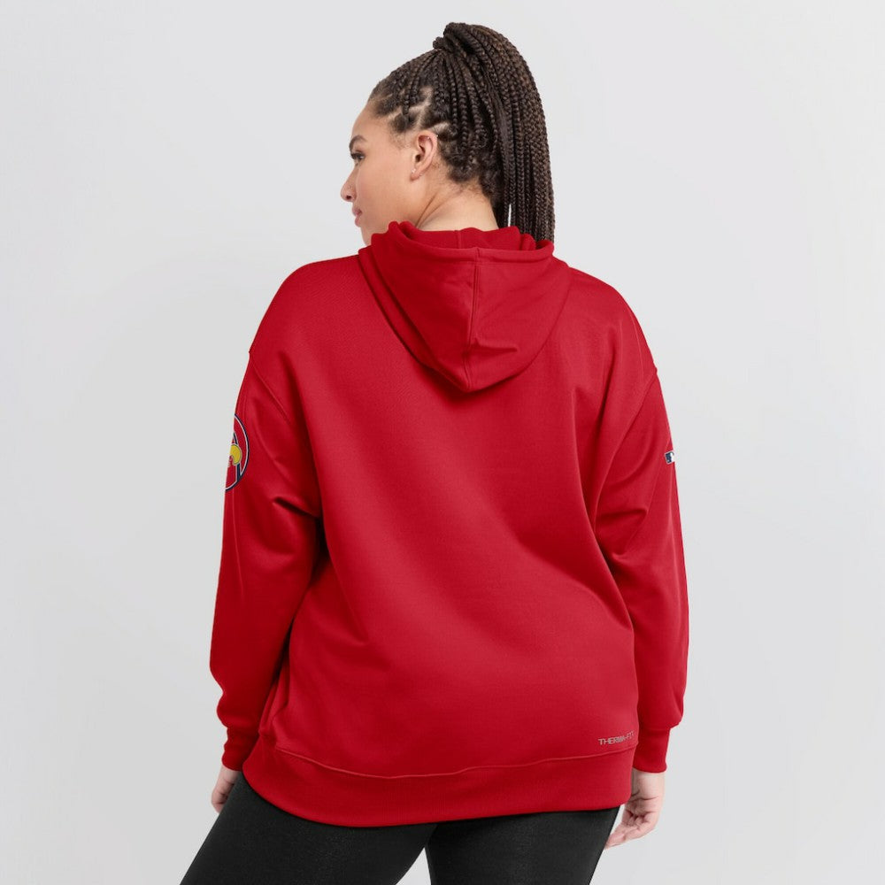 St. Louis Cardinals Nike Women's 2024 City Connect Authentic Collection Practice Performance Pullover Hoodie - MLB