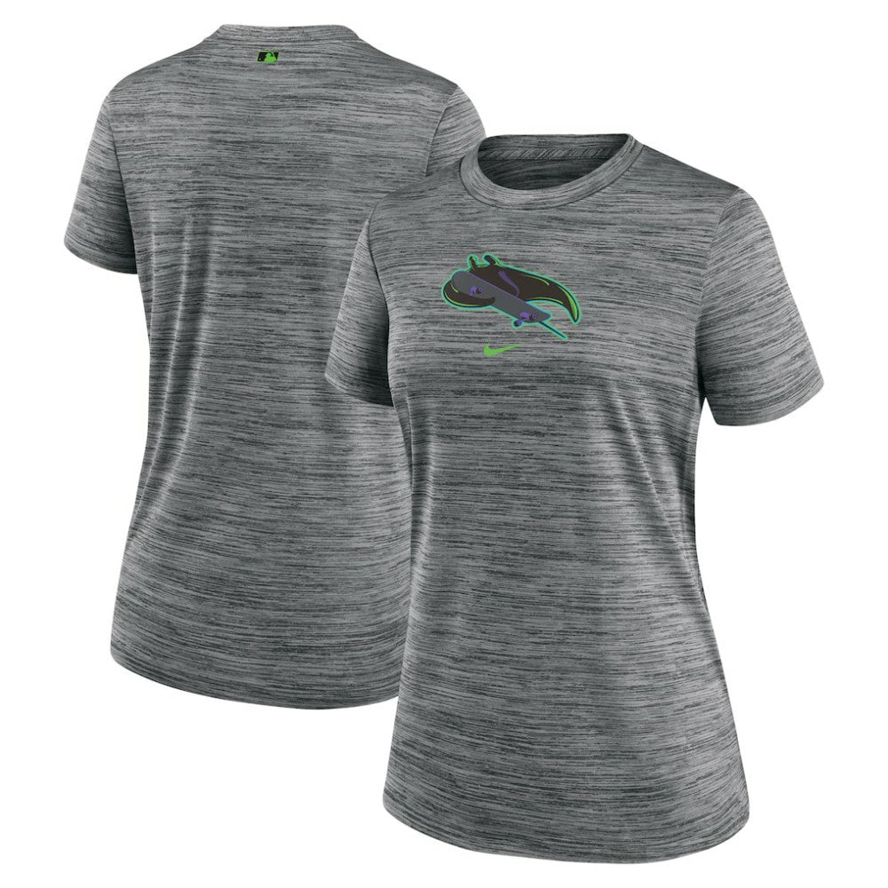 Tampa Bay Rays Nike Women's 2024 City Connect Authentic Collection Velocity Performance T-Shirt - MLB