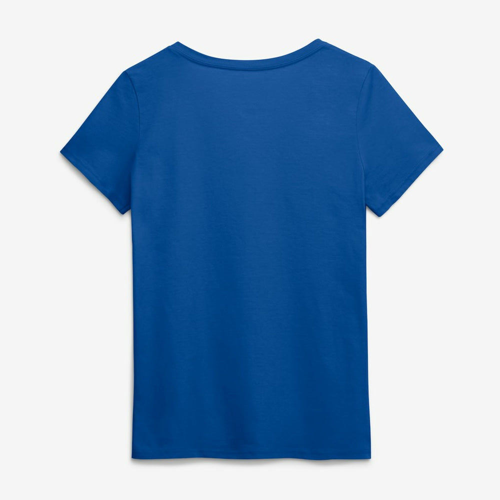 Buffalo Bills Logo Athletic Women's Primary Logo V-Neck T-Shirt Royal | NFL