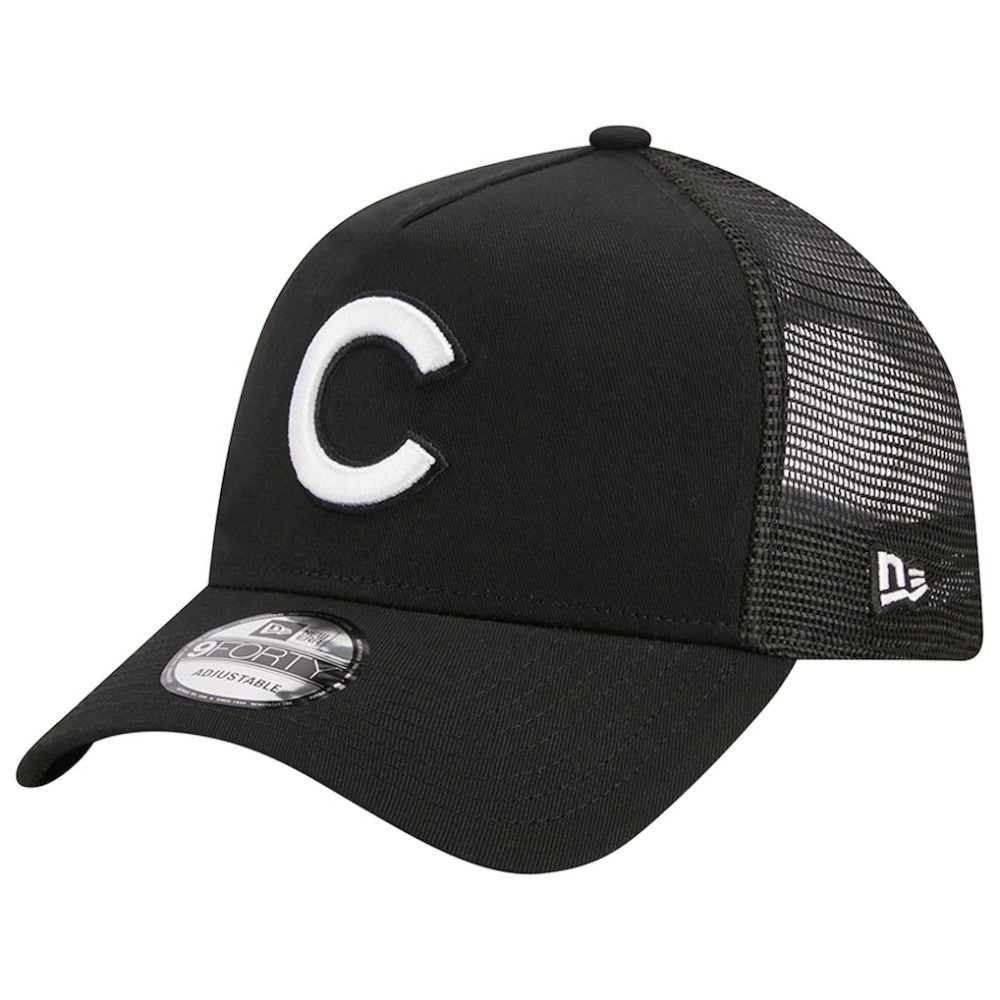 Chicago Cubs New Era A-Frame 9FORTY Trucker Adjustable Hat - MLB