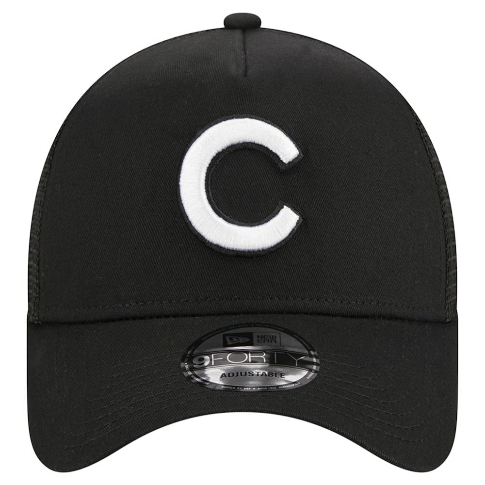 Chicago Cubs New Era A-Frame 9FORTY Trucker Adjustable Hat - MLB