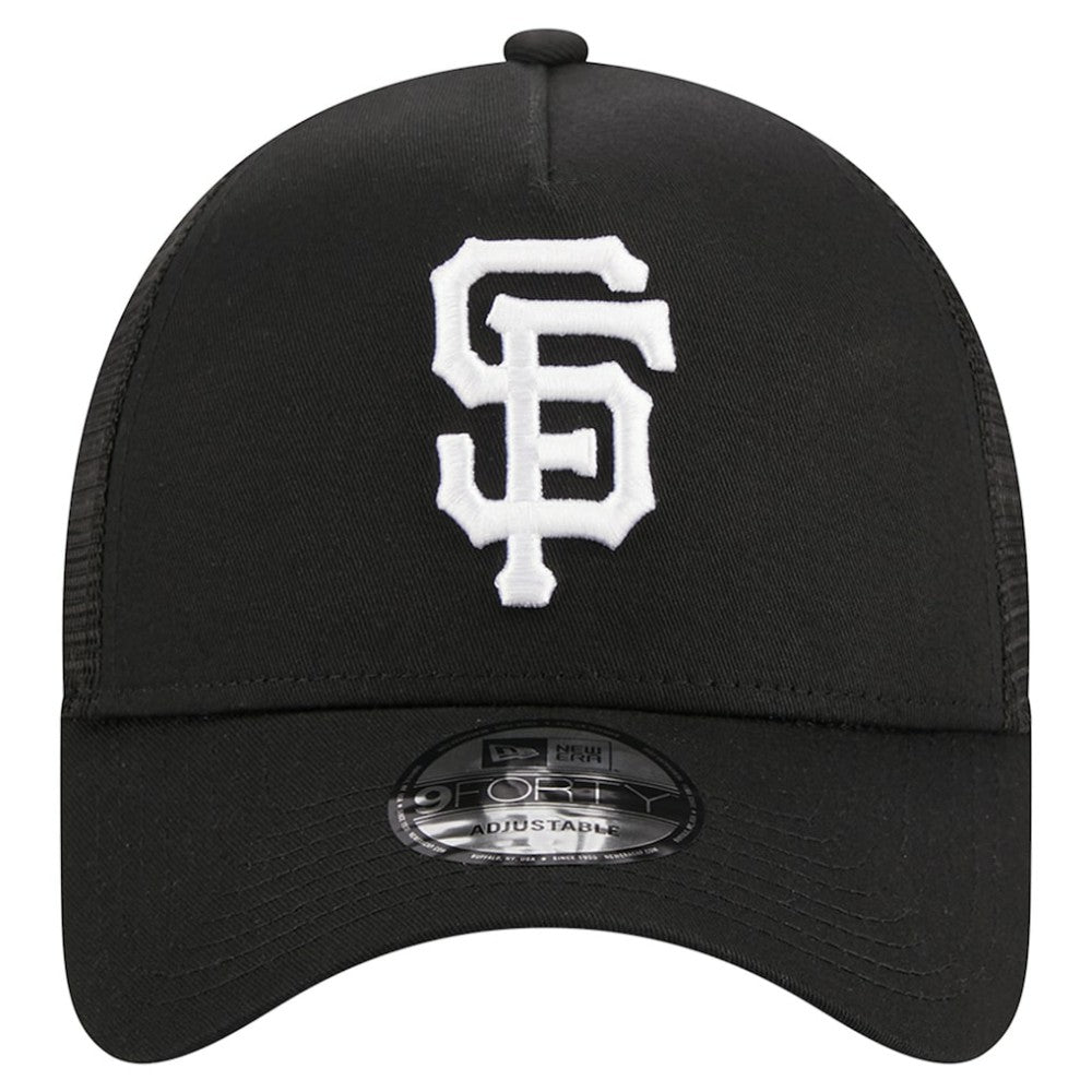 San Francisco Giants New Era A-Frame 9FORTY Trucker Adjustable Hat - MLB