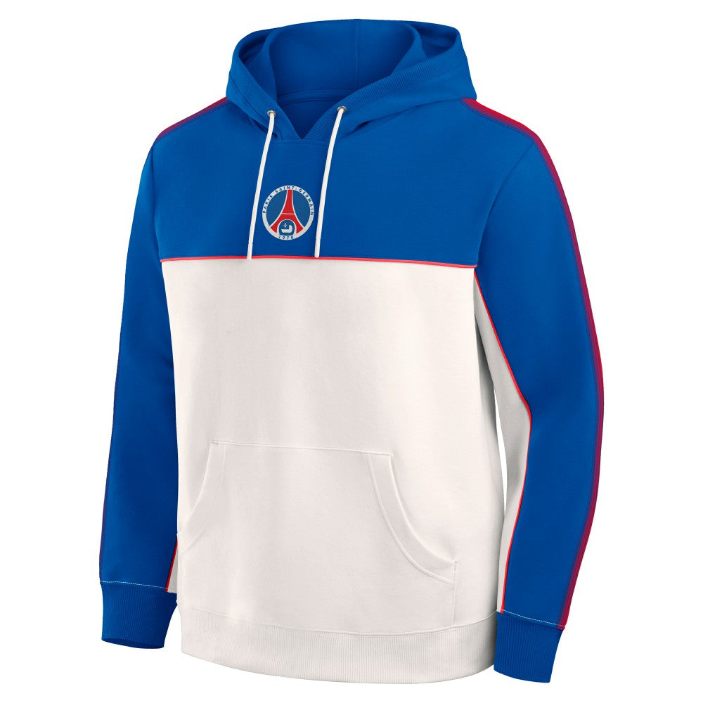 Paris Saint-Germain Retro Overhead Tri-Blend Hoodie Royal/White | Fanatics discount