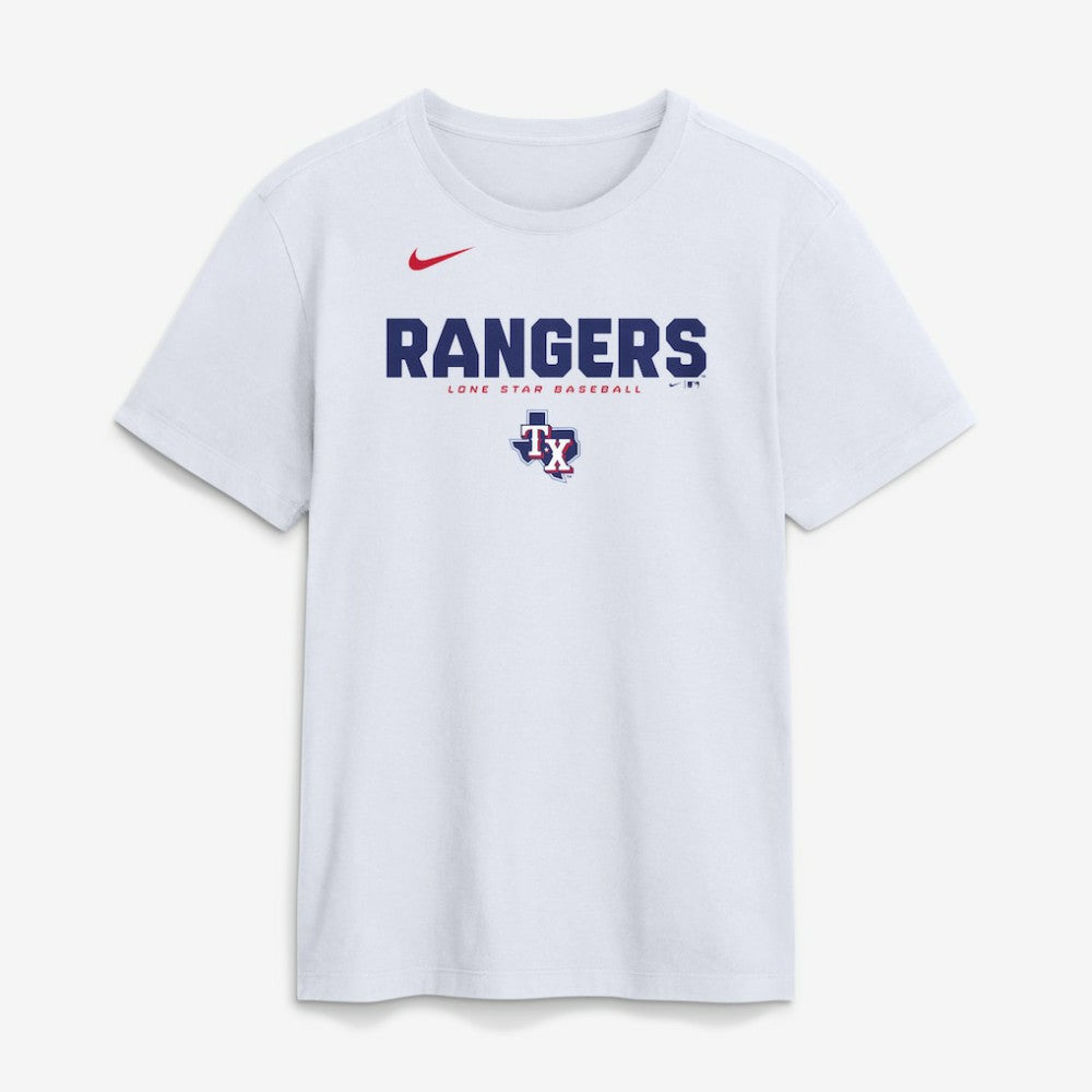 Texas Rangers Nike Bold Team Name T-Shirt - MLB