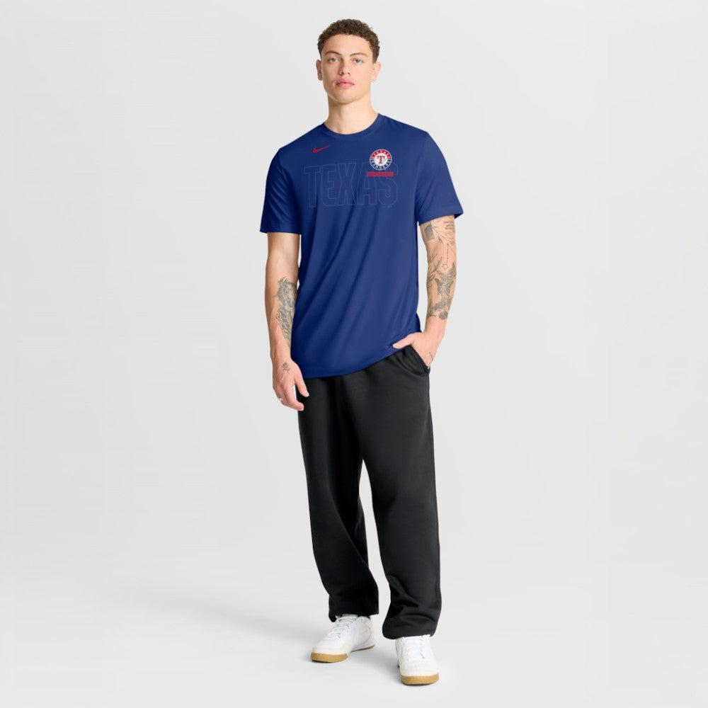 Texas Rangers Nike Knockout Team Legend Dri-FIT T-Shirt - MLB