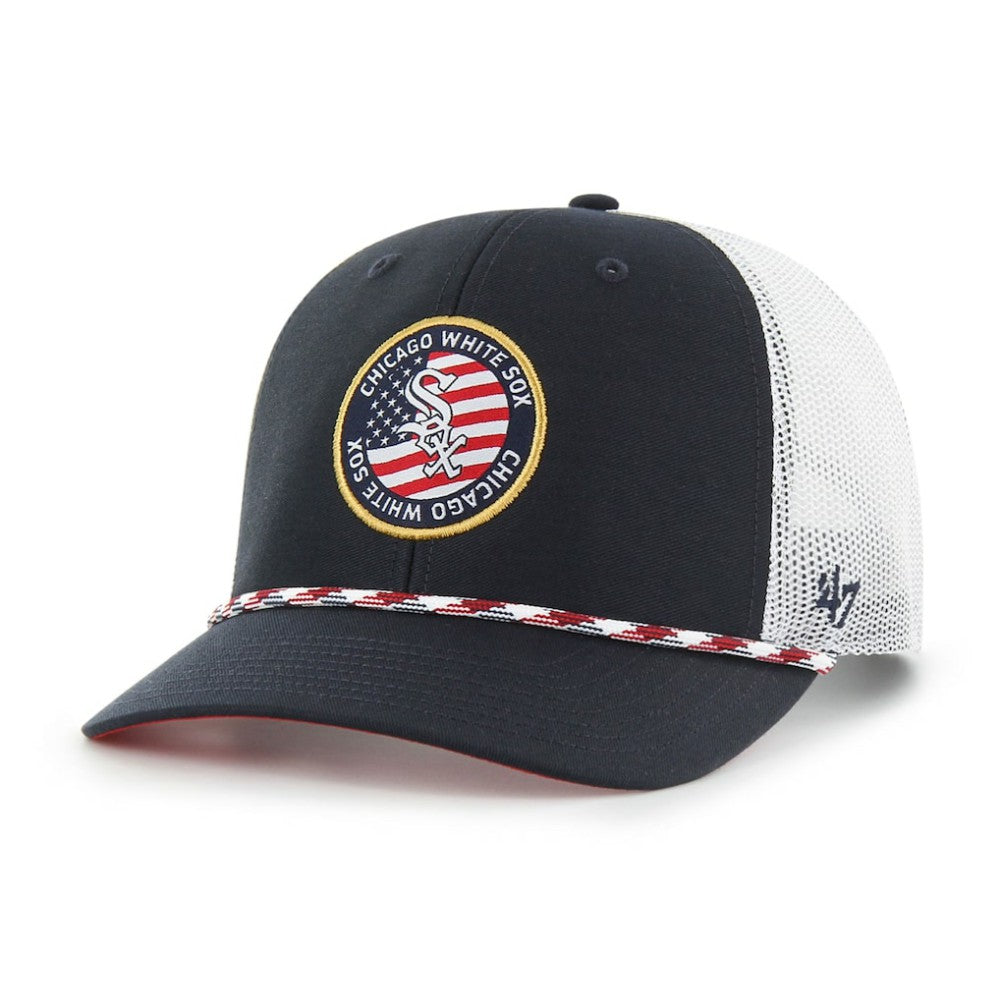 Chicago White Sox '47 Union Patch Trucker Adjustable Hat - MLB