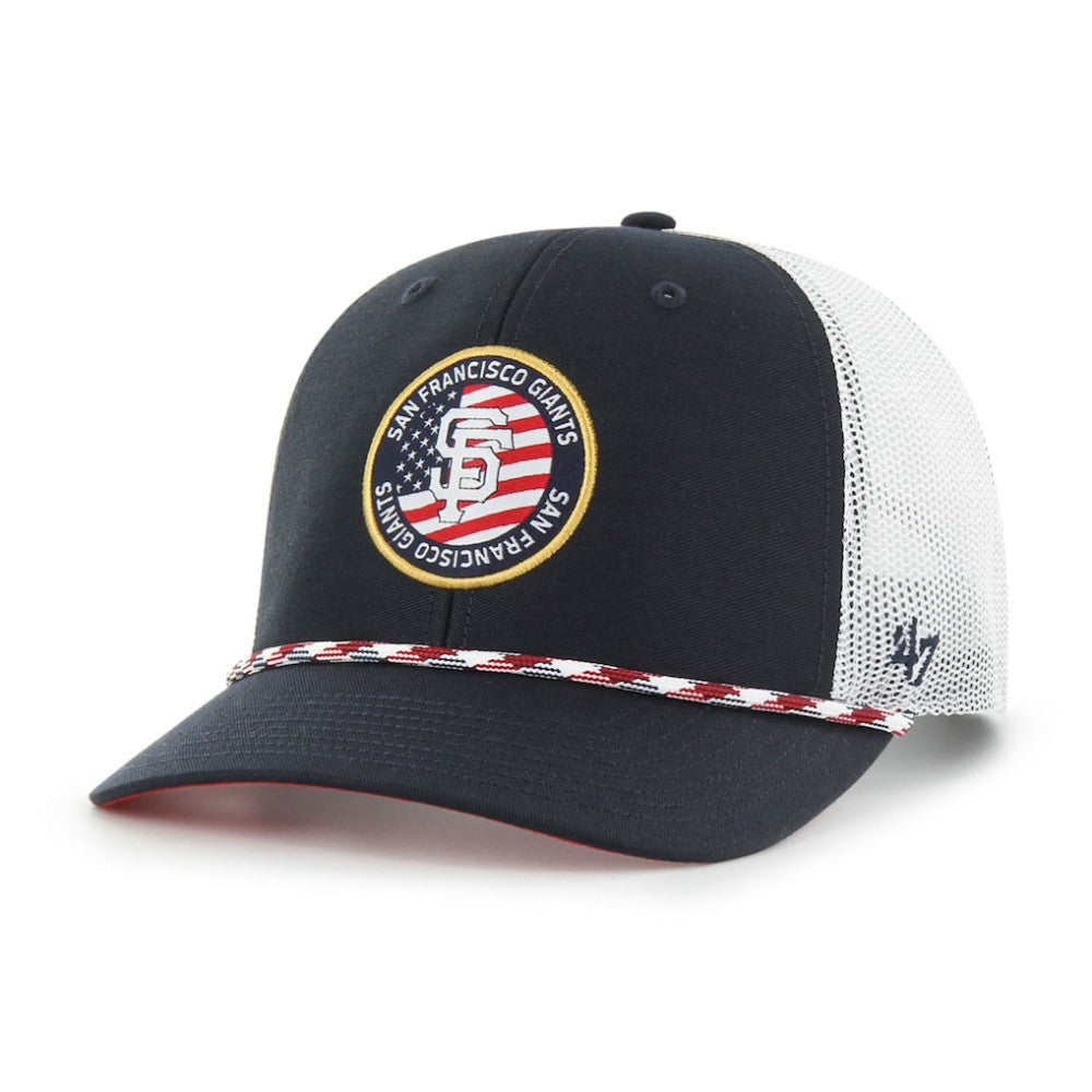 San Francisco Giants '47 Union Patch Trucker Adjustable Hat - MLB