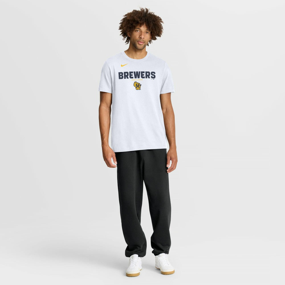 Milwaukee Brewers Nike Bold Team Name T-Shirt - MLB