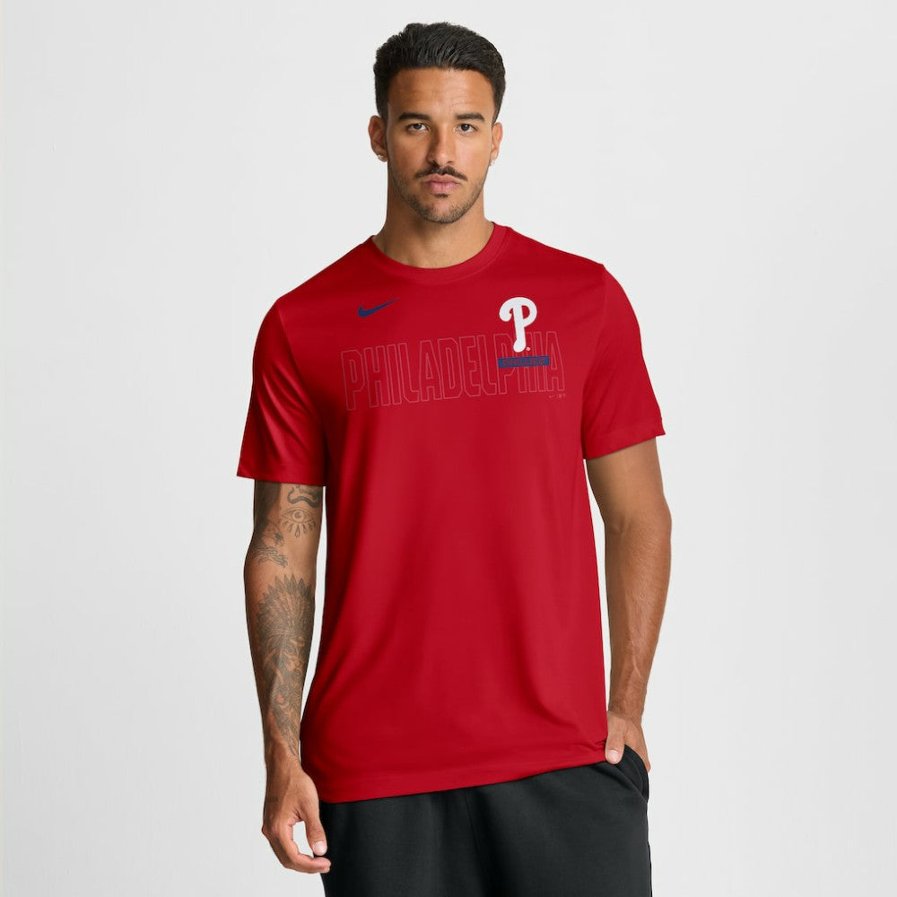 Philadelphia Phillies Nike Knockout Team Legend Dri-FIT T-Shirt - MLB