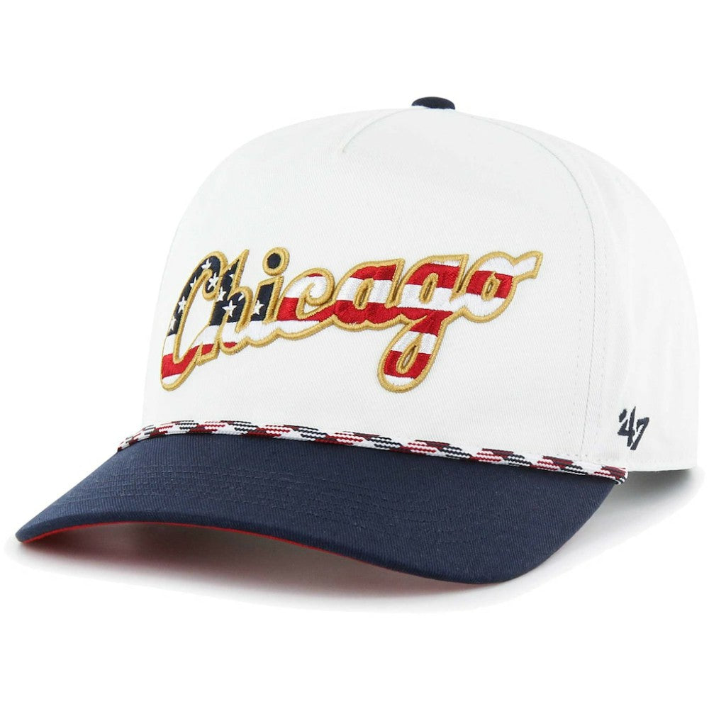 Chicago White Sox '47 Flag Script Hitch Snapback Hat - MLB