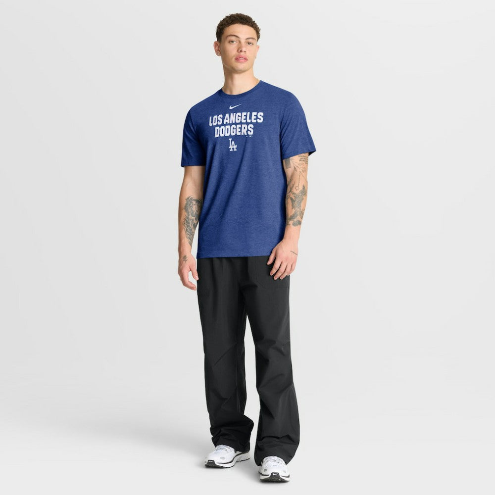 Los Angeles Dodgers Nike Stacked Tri-Blend T-Shirt - MLB