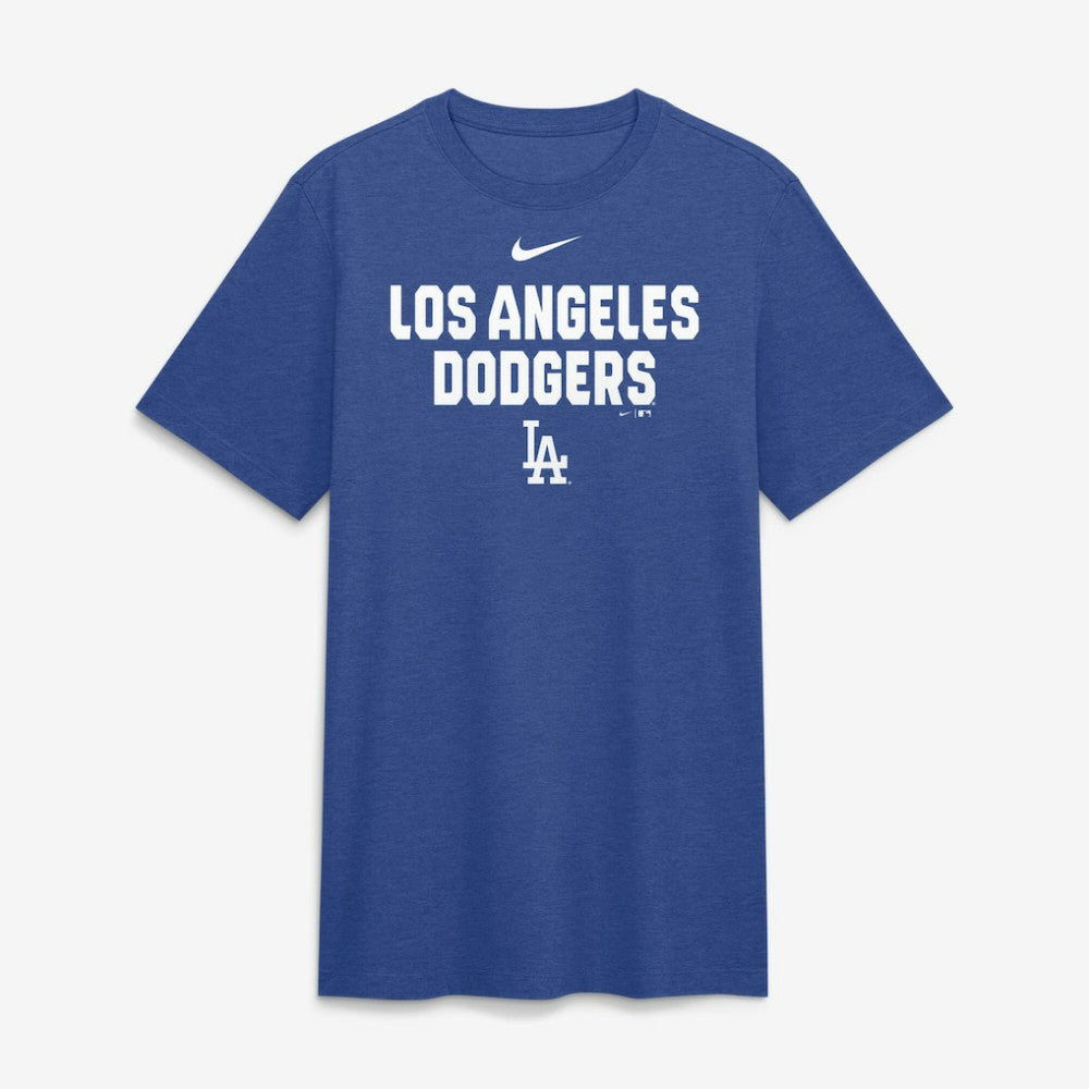 Los Angeles Dodgers Nike Stacked Tri-Blend T-Shirt - MLB