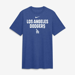 Los Angeles Dodgers Nike Stacked Tri-Blend T-Shirt - MLB