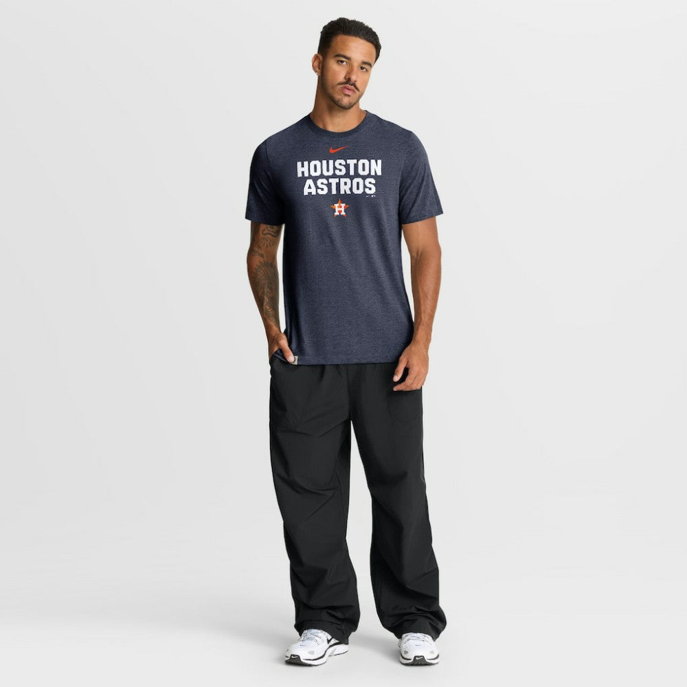 Houston Astros Nike Stacked Tri-Blend T-Shirt - MLB