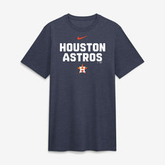 Houston Astros Nike Stacked Tri-Blend T-Shirt - MLB