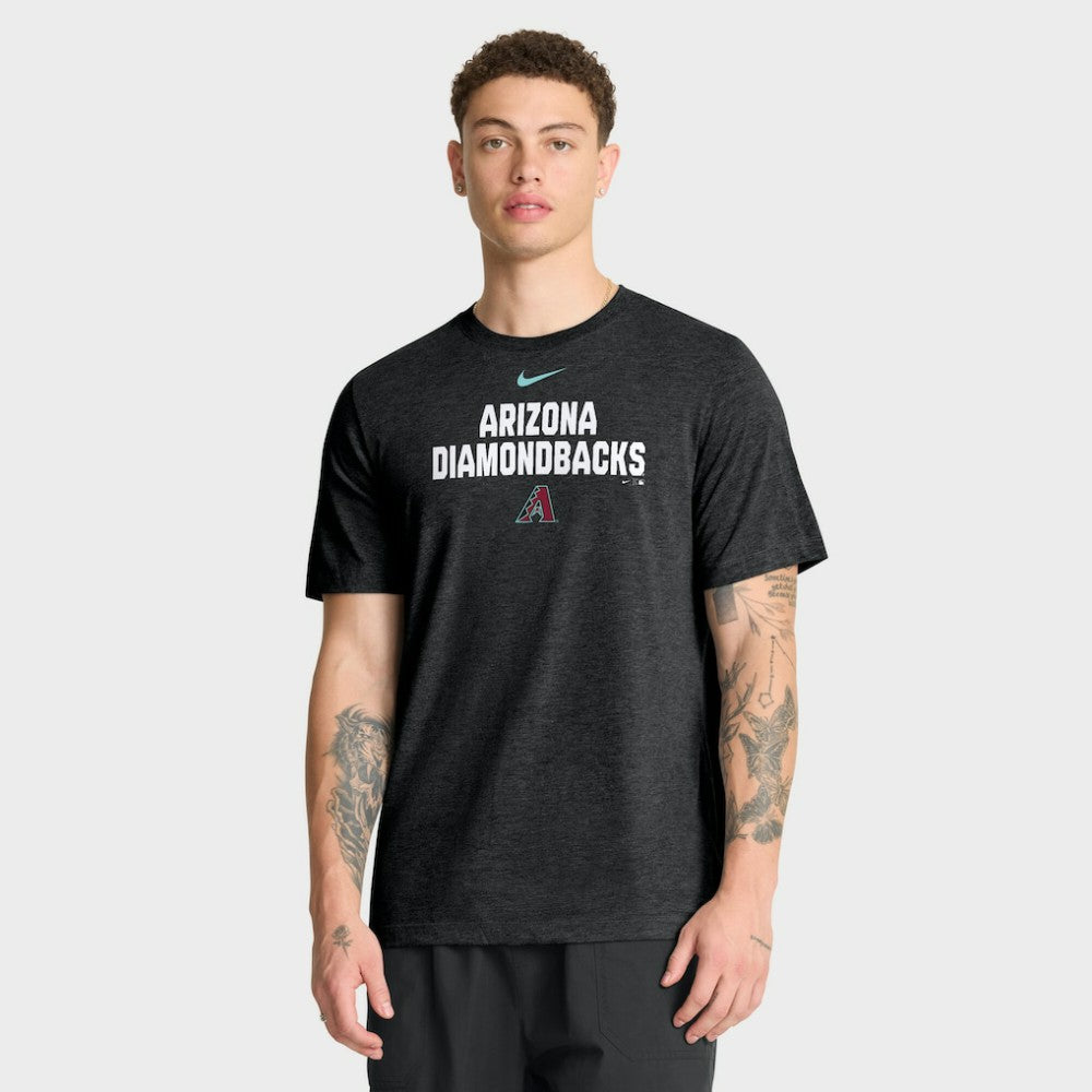Arizona Diamondbacks Nike Stacked Tri-Blend T-Shirt - MLB