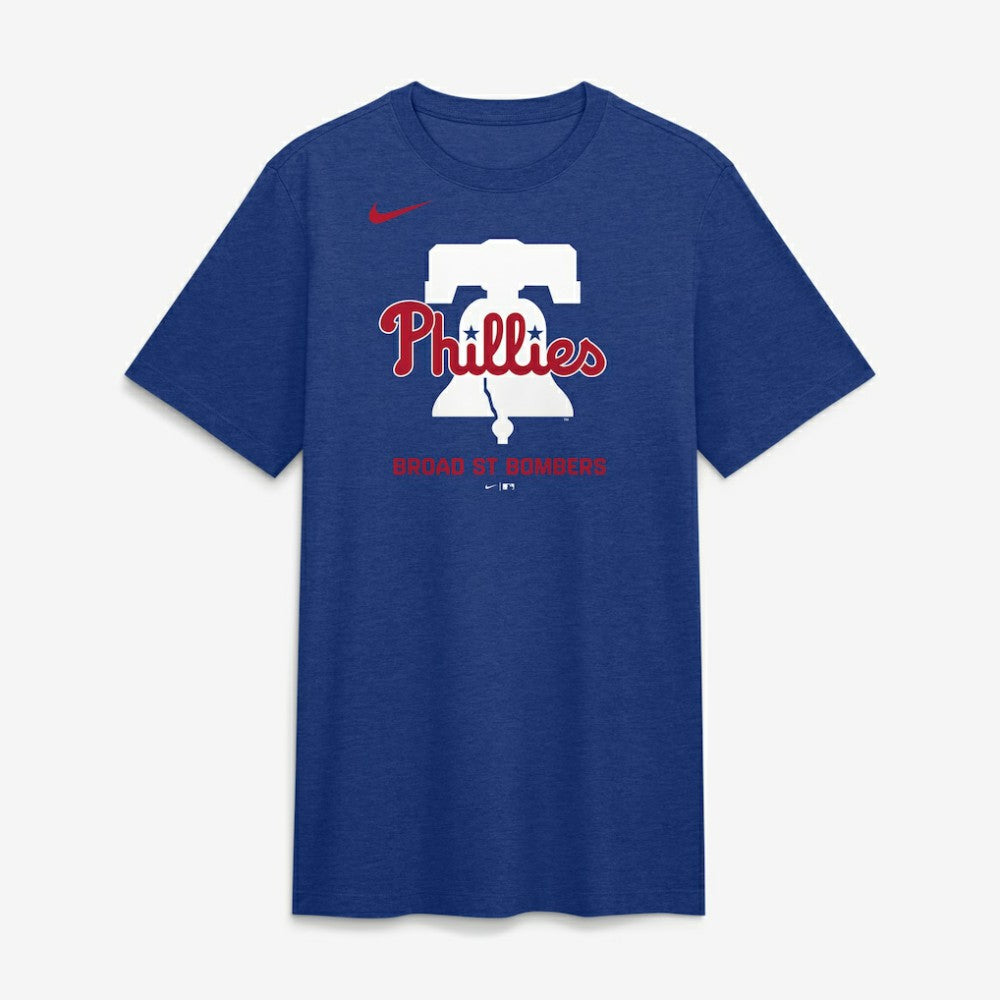 Philadelphia Phillies Nike Tri-Blend Logo T-Shirt - MLB