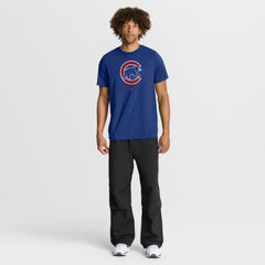 Chicago Cubs Nike Tri-Blend Logo T-Shirt - MLB