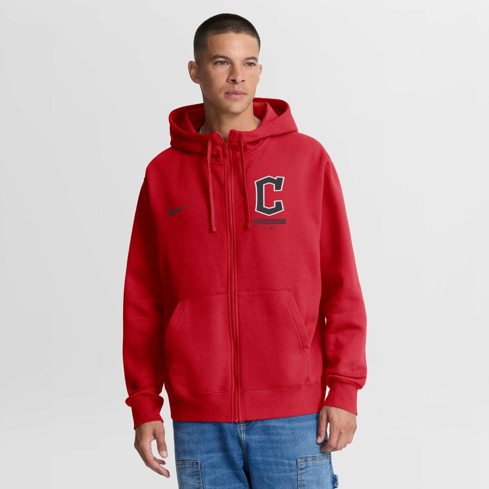Cleveland Guardians Nike Primetime Lockup Full-Zip Hoodie - MLB