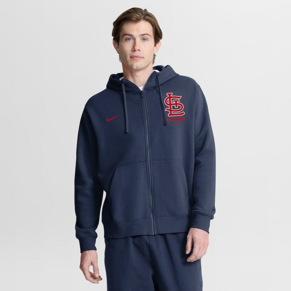 St. Louis Cardinals Nike Primetime Lockup Full-Zip Hoodie - MLB